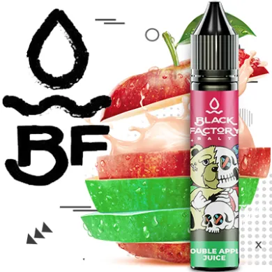 Жидкость Black Factory - Double Apple Juice 30ml 50mg - фото 1