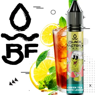 Рідина Black Factory - Green Tea With Lemon 30ml 50mg - фото 1