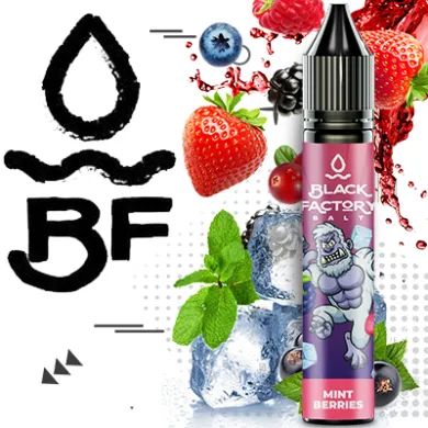 Рідина Black Factory - Mint Berry 30ml 65mg - фото 1