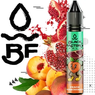 Жидкость Black Factory - Peach Pomegranate 30ml 50mg - фото 1