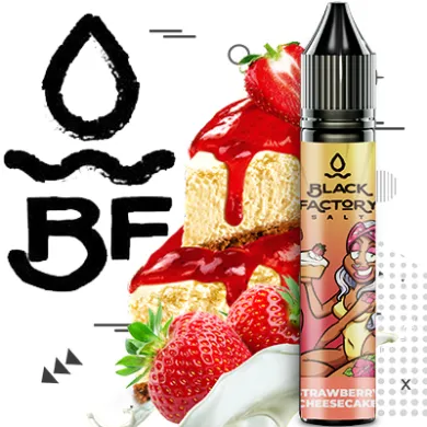 Рідина Black Factory - Strawberry Cheesecake 30ml 50mg - фото 1