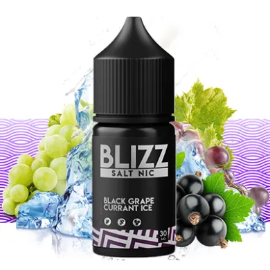 Жидкость Blizz - Black Grape Currant Ice 30ml 30mg - фото 1