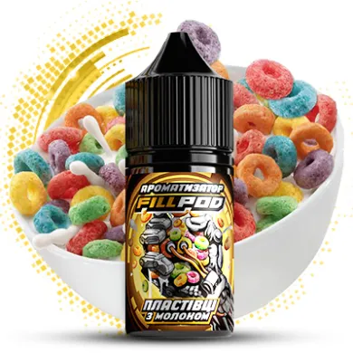 Жидкость Fill Pod - Пластівці з молоком 30ml 30mg - фото 1