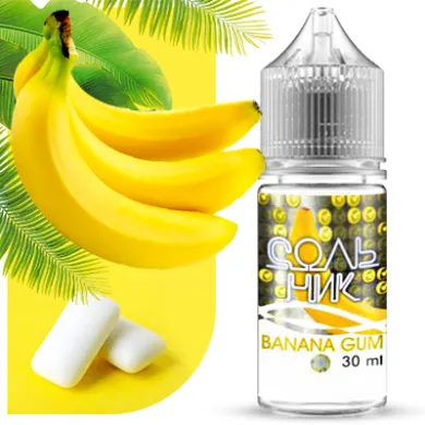 Рідина Uva - {Сольник} Banana Gum 30ml 30mg - фото 1