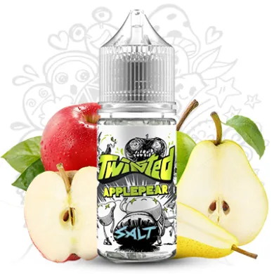 Жидкость для электронных сигарет на основе солевого никотина Twisted - Applepear Salt 30ml 25mg - фото 1