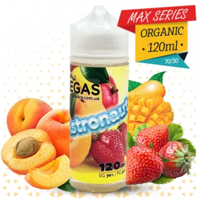 Рідина для електронних сигарет Vegas - Astronaut 120ml 1,5mg - фото 1