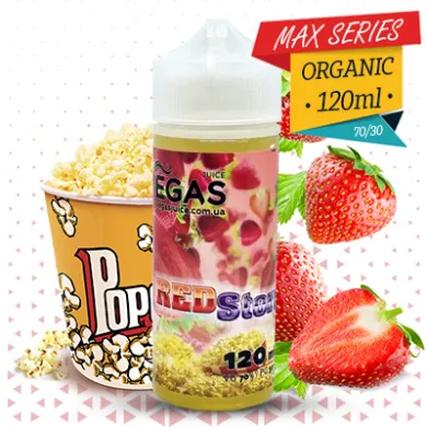 Рідина для електронних сигарет Vegas - Red Storm 120ml 3mg - фото 1