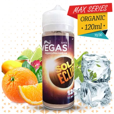 Рідина для електронних сигарет Vegas - Solar Eclipse 120ml 1,5mg - фото 1