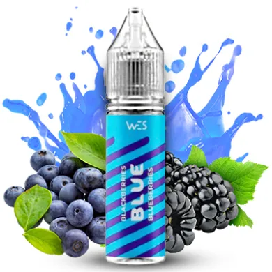 Рідина для електронних сигарет на основі сольового нікотину WES - Energy Blue Salt 15ml 25mg - фото 1