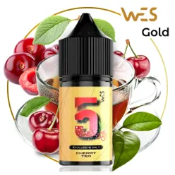 Рідина WES - Gold { 5 } Cherry Tea 30ml 50mg