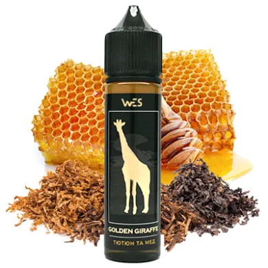 Рідина для електронних сигарет WES - Golden Giraffe Тютюн та Мед 60ml 6mg - фото 1