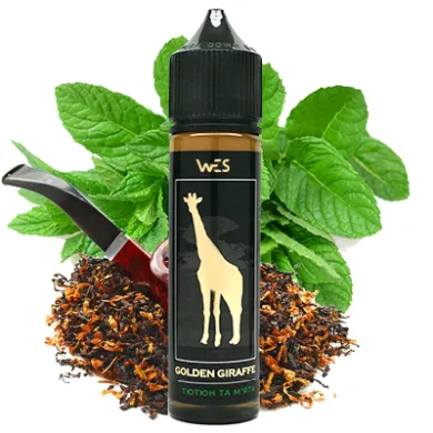 Рідина для електронних сигарет WES - Golden Giraffe Тютюн та М`ята 60ml 6mg - фото 1