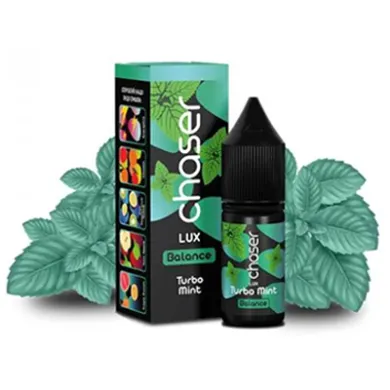 Рідина Chaser - LUX Turbo Mint 10ml 65mg - фото 1