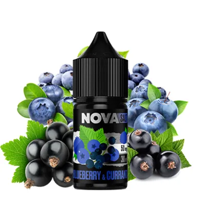Жижа NOVA - Blueberry Currant Salt 30ml 65mg - фото 1