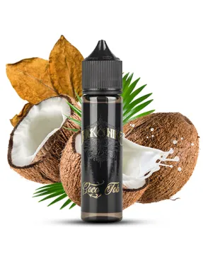 Рідина Wick and Wire - Coco Tob 60ml 3mg Рідина Wick and Wire - Coco Tob 60ml 3mg