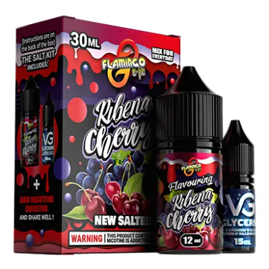 Набір для самозамісу Flamingo - Ribena Cherry 30ml 50mg - фото 1