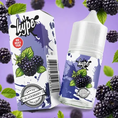 Набір для самозамісу Hype - Blackberry 30ml 50mg - фото 1