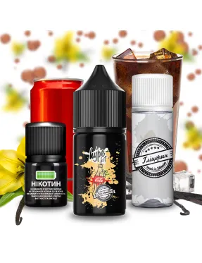 Набір для самозамісу Hype - Cola Vanilla 30ml 25mg