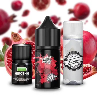 Набор для самозамеса Hype - Pomegranate 30ml 50mg - фото 1