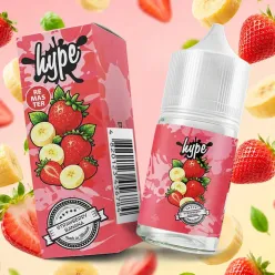 Набір для самозамісу Hype - Strawberry Banana 30ml 50mg