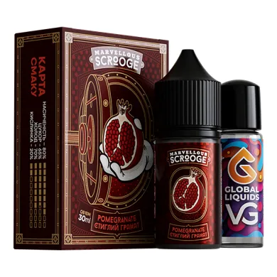 Набор для самозамеса Marvellous - {Scrooge} Ripe Pomegranate 30ml 50mg - фото 1