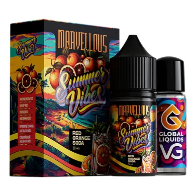 Набір для самозамісу Marvellous - {Summer Vibes} Red Orange 30ml 50mg - фото 1