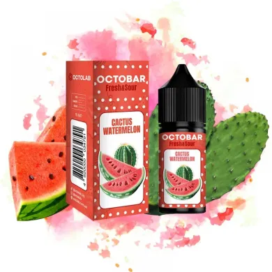 Набор для самозамеса Octobar - {Fresh & Sour} Cactus Watermelon 30ml 50mg - фото 1