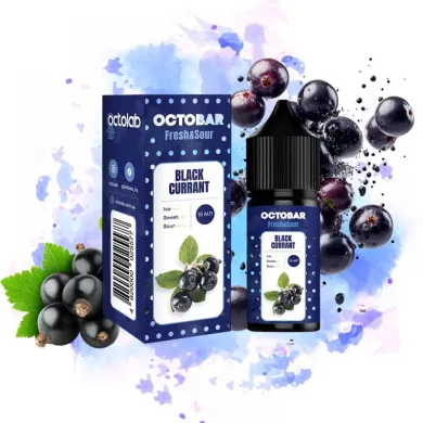Набор для самозамеса Octobar - {Fresh & Sour} Black Currant 30ml 50mg - фото 1