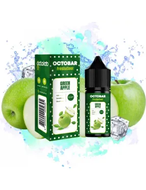 Набір для самозамісу Octobar - {Fresh & Sour} Green Apple 30ml 50mg Набір для самозамісу Octobar - {Fresh & Sour} Green Apple 30ml 50mg