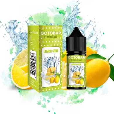Набор для самозамеса Octobar - {Fresh & Sour} Lemon Soda 30ml 50mg - фото 1