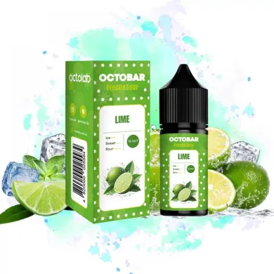 Набор для самозамеса Octobar - {Fresh & Sour} Lime 30ml 50mg - фото 1