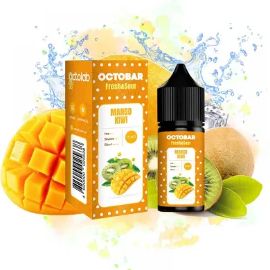 Набор для самозамеса Octobar - {Fresh & Sour} Mango Kiwi 30ml 50mg - фото 1