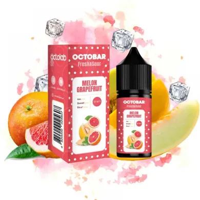Набор для самозамеса Octobar - {Fresh & Sour} Melon Grapefruit 30ml 50mg - фото 1