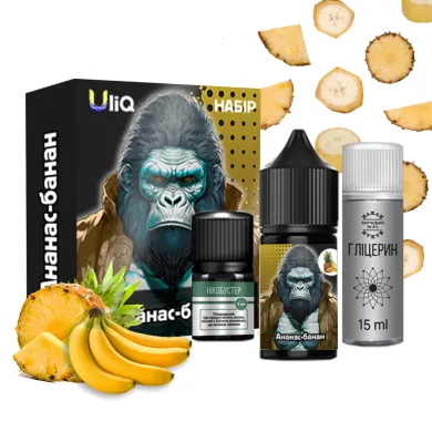 Набір для самозамісу Uliq - Ананас Банан 30ml 50mg - фото 1