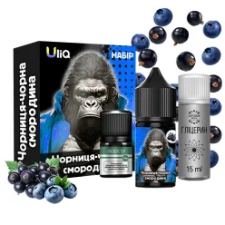 Набір для самозамісу Uliq - Чорниця Чорна Смородина 30ml 50mg