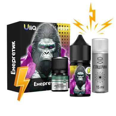 Набор для самозамеса Uliq - Энергетик 30ml 50mg - фото 1