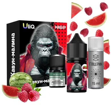 Набір для самозамісу Uliq - Малина Кавун 30ml 50mg - фото 1
