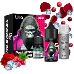 Набор для самозамеса Uliq - Роза Клюква Лед 30ml 50mg