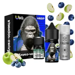 Набор для самозамеса Uliq - Яблоко Черника 30ml 50mg