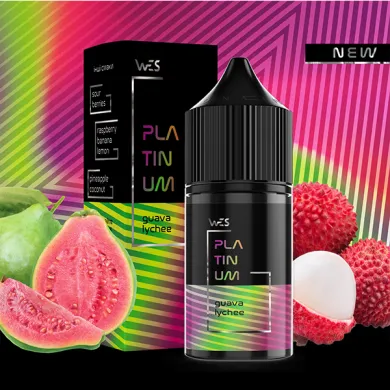 Набір для самозамісу Wes - {Platinum} Guava Lychee 30ml 50mg - фото 1