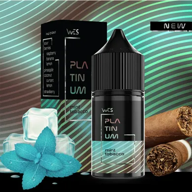 Набір для самозамісу Wes - {Platinum} Mint Tobacco 30ml 50mg - фото 1