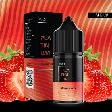 Набор для самозамеса Wes - {Platinum} Strawberry 30ml 50mg - фото 1
