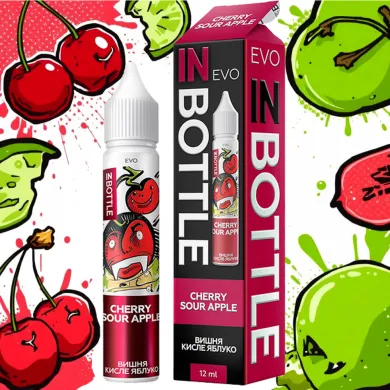 Набор для самозамеса in Bottle - {EVO} Cherry Sour Apple 30ml 50mg - фото 1