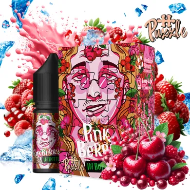 Набор для самозамеса in Bottle - {Puzzle} Pink Berry 30ml 50mg - фото 1
