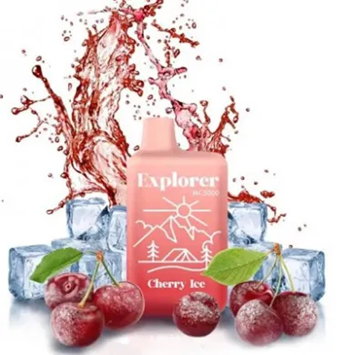 Одноразова Под система Explorer - MC5000 = Cherry Ice = 650mAh 50mg - фото 1