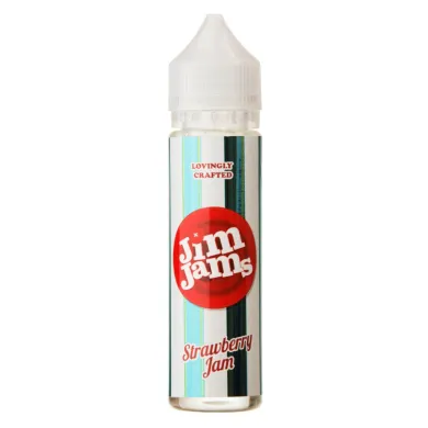 Рідина для електронних сигарет The VapeHackers Jim Jams Strawberry 1.5mg 60ml - фото 1