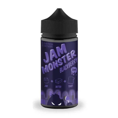 Жидкость для электронных сигарет Jam Monster - Blackberry 3mg 100ml - фото 1
