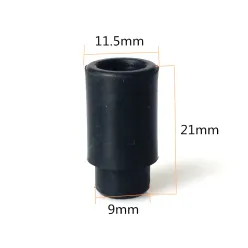 Дріп-тіп Drip Tip - Silicone (Black) ⌀ 510