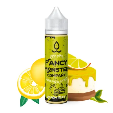 Жидкость для электронных сигарет Fancy Monster - Lemon Tart 3mg 60ml - фото 1