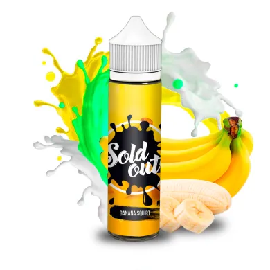 Рідина для електронних сигарет Sold Out - Banana Squirt 3mg 60ml - фото 1
